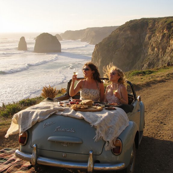 coastal adventure and spontaneity