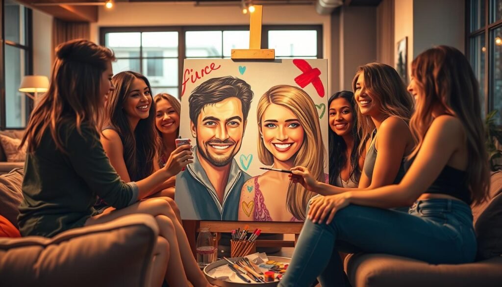 paint the fiancé paint the fiancé