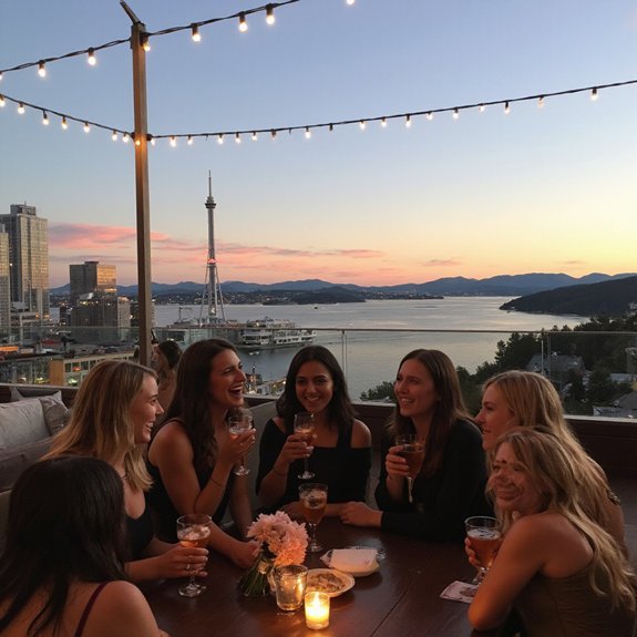 skyline views signature cocktails