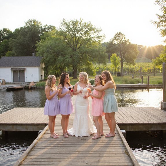 waterfront bachelorette celebration ideas