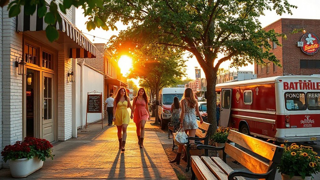 boutiques murals donuts patios