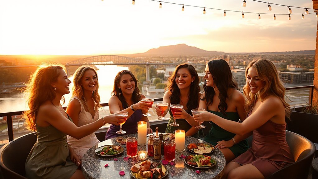 chattanooga rooftop river sunsets