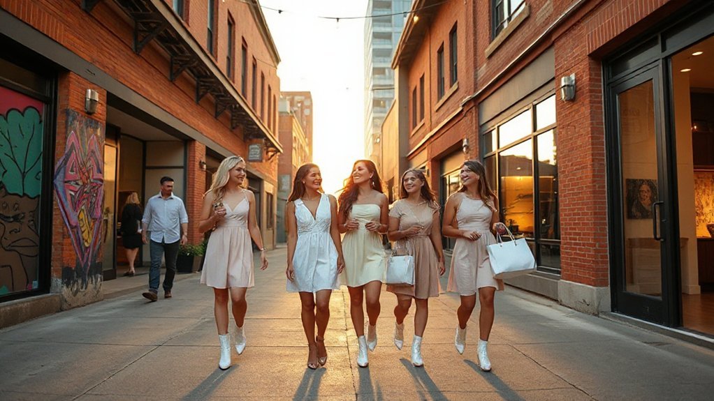 designer boutiques murals selfies