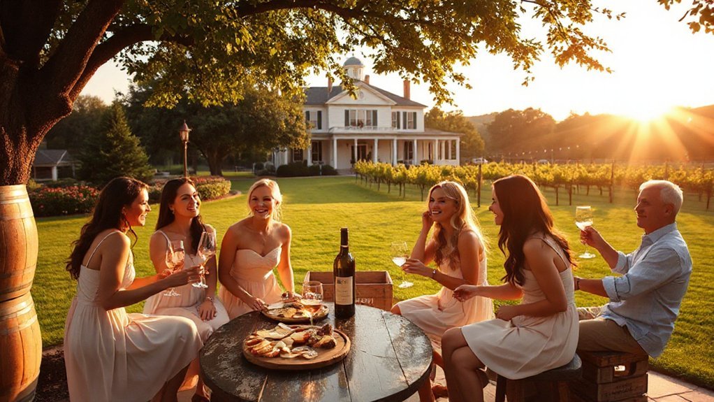 historic mansion winery tastings