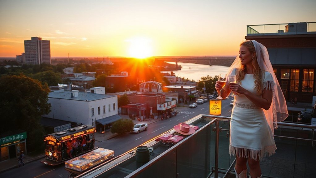 honky tonks to rooftop chic