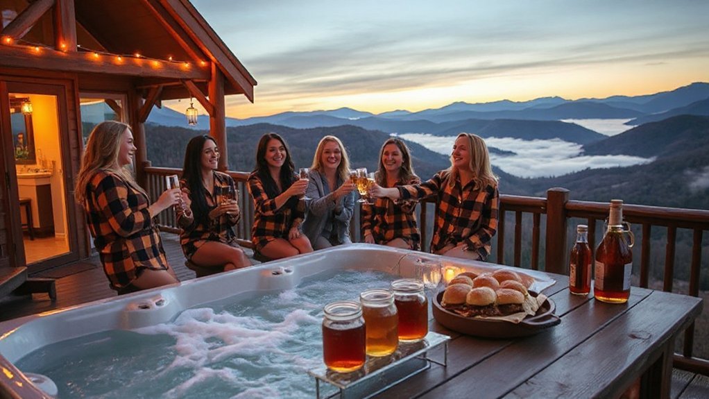 moonshine skybridge cabin bliss