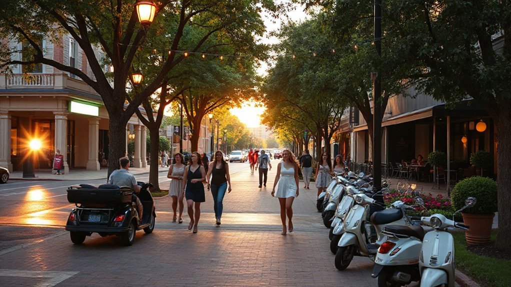 rideshare park walk shop