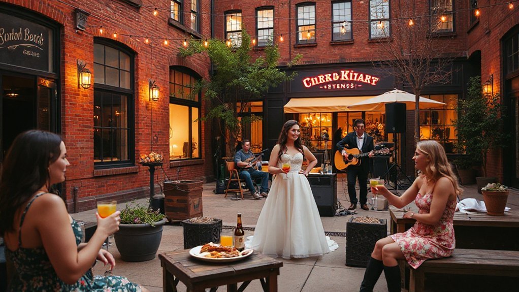 rockabilly barbecue neon nightlife