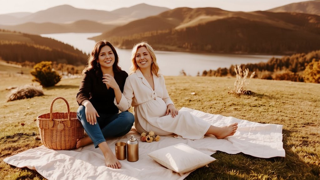 calm countryside riverfront serenity