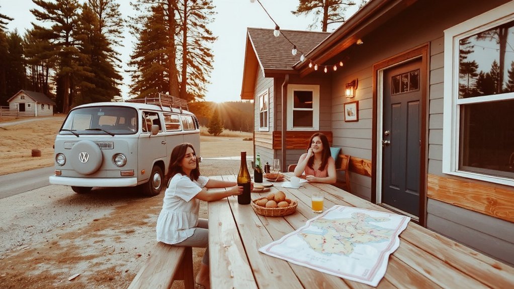 cozy airbnbs with parking