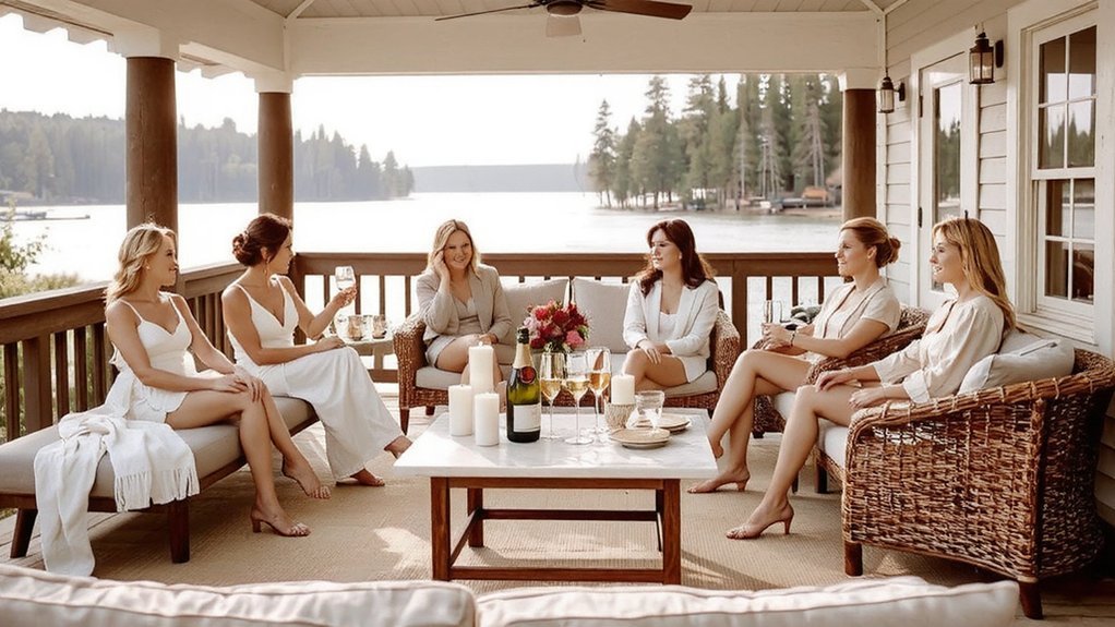 cozy lakeside weekend retreat