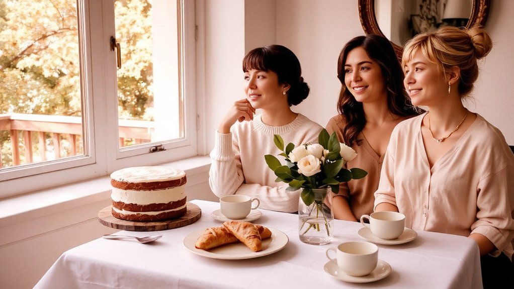 cozy sunlit brunch intimate