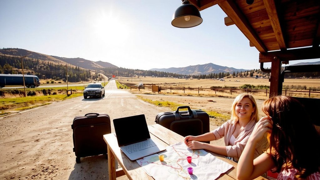 efficient weekend road plan