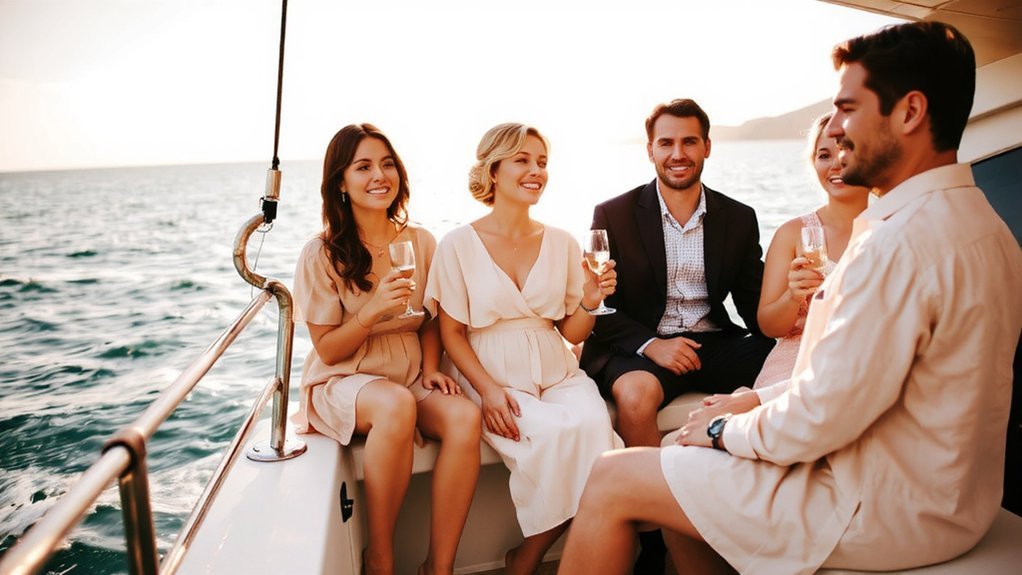 evening cruise tranquil intimate