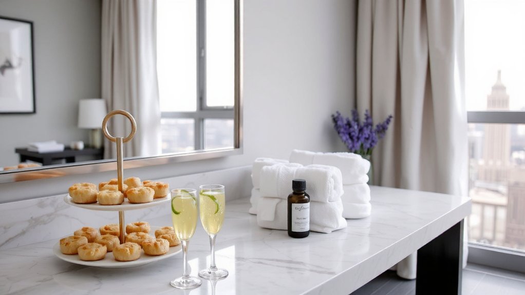 light bites with mocktails