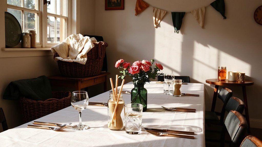 low waste banners moss art