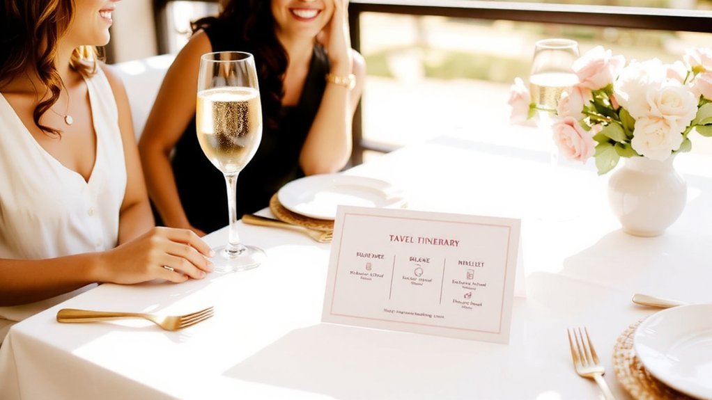 luxurious brunch kickoff welcome