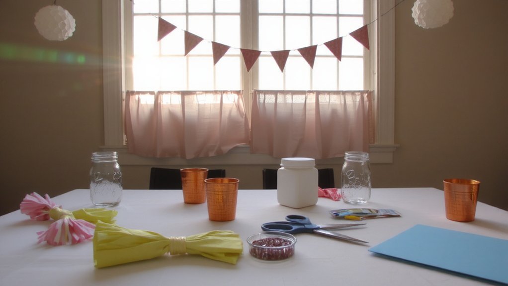 one day diy bachelorette decor