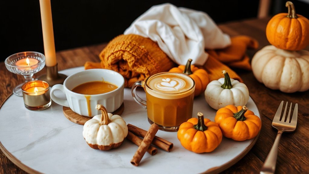 pumpkin spice tasting flight