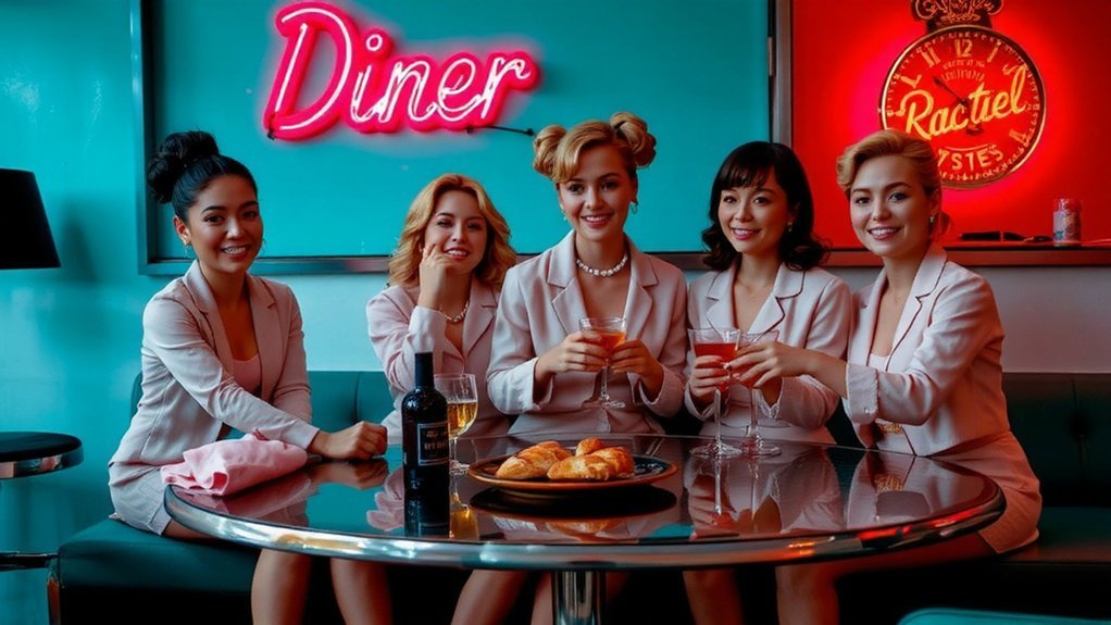 retro poodle skirt shoot