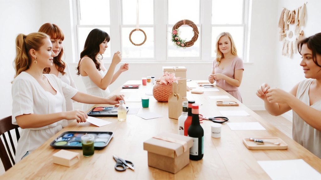 sober craft party ideas