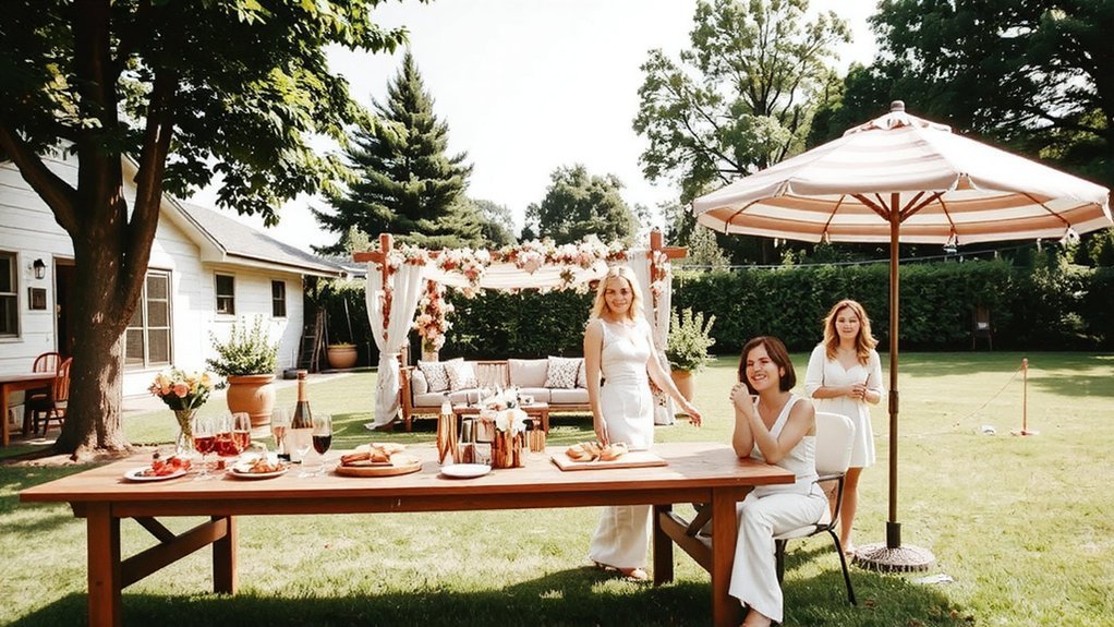 string lit backyard party vibes