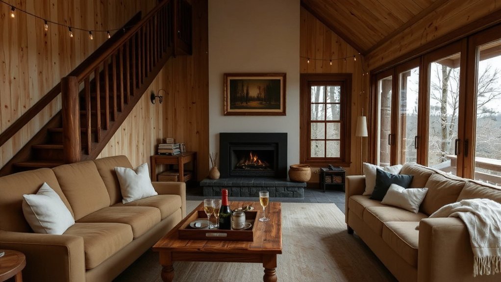 vibe driven cabin with views