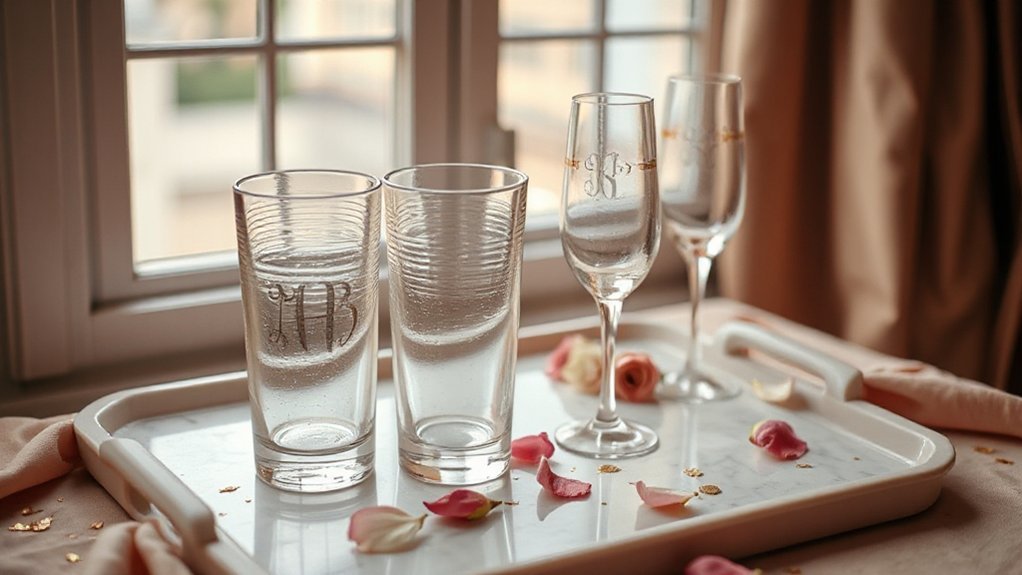 affordable luxe personalized drinkware