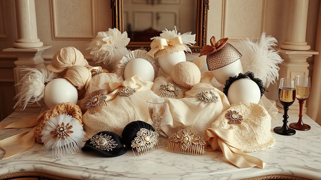 art deco velvet birdcage