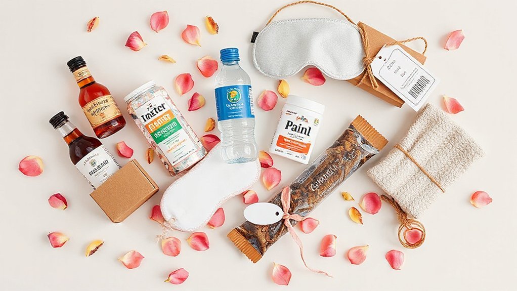 bachelorette party hangover essentials