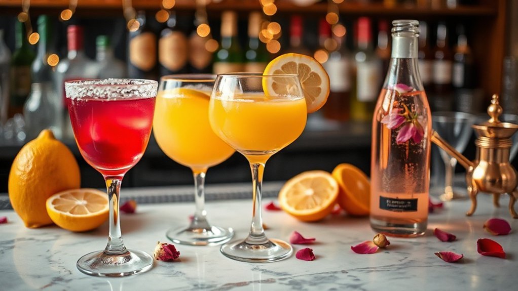 bachelorette signature cocktail bar