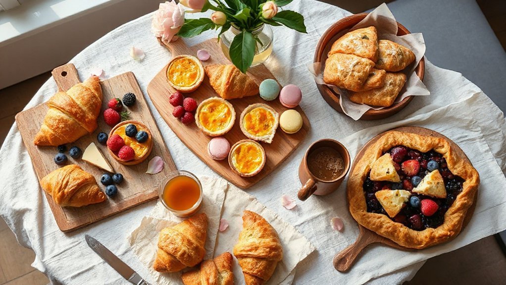 bagel board and mini bakes