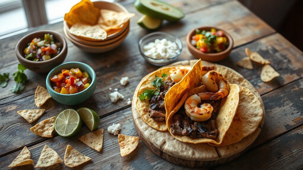 bite size regional taco tasting