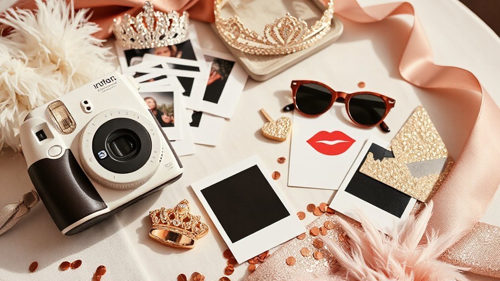 instant print prop photo station