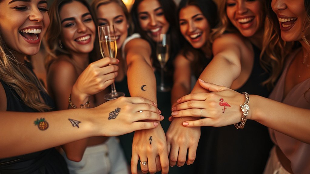 tiny black crew tattoos