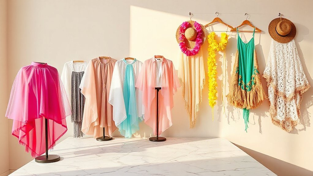 vibrant destination ready bridal veils